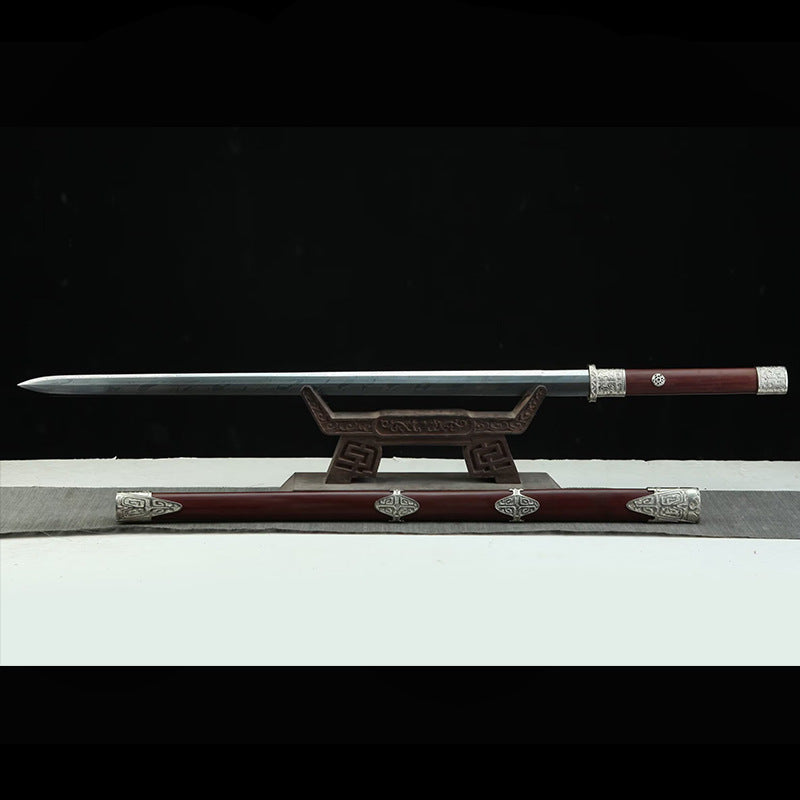 Tang Sword: Eight-Sided War Sword, Handmade, Unsharpened - Image 3