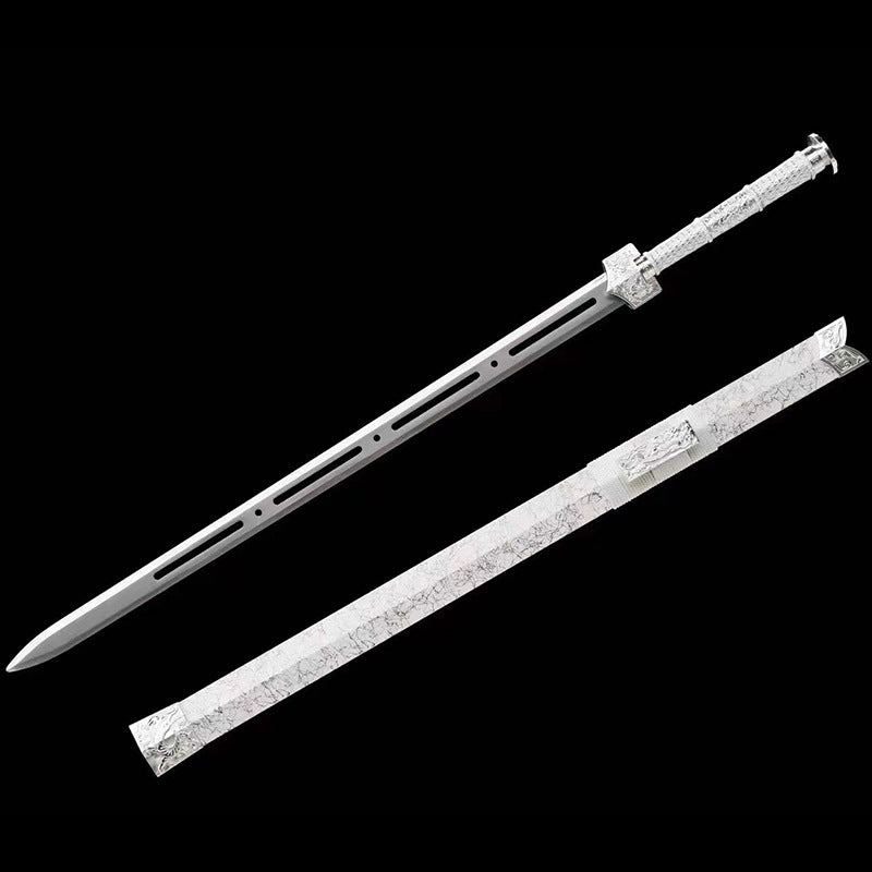 Longquan Sword Ice Soul: Decorative Two-Handed Ornament