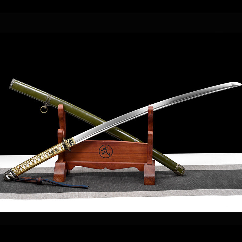 Longquan City Sword - High Manganese Steel Hand-Forged Imitation Command Knife - Image 6