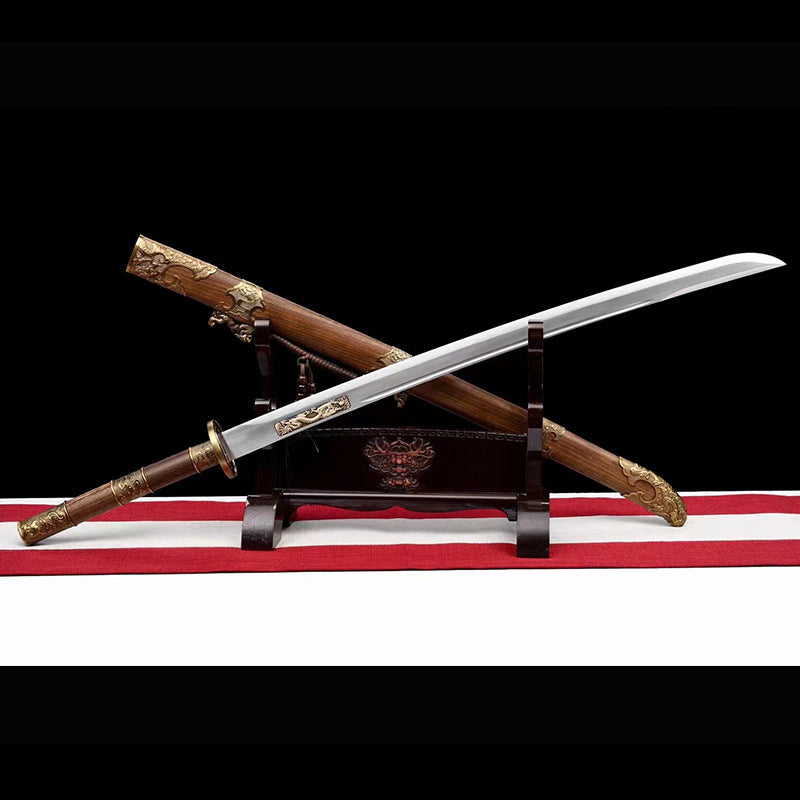 Xiuchundao Manganese Steel Sword - Ancient Style Self-Defense Knife - Image 6