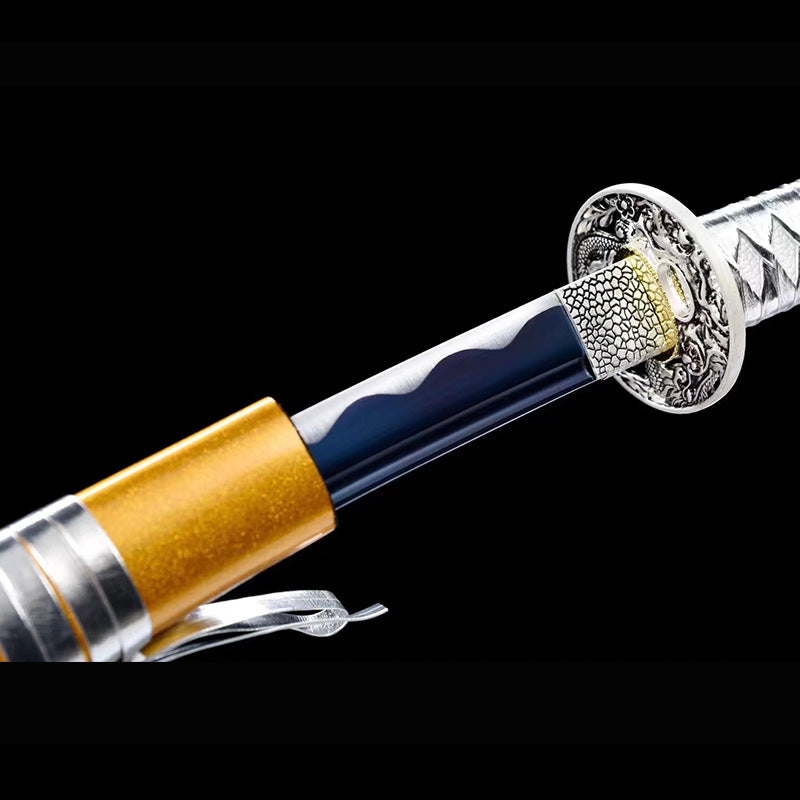 Longquan Town House Sword - Japanese-Style Outdoor Knife - Image 3