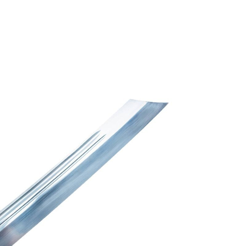 Kangxi War Sword - Longquan, Double Hand, Embroidered Spring Knife, Manganese Steel - Image 5