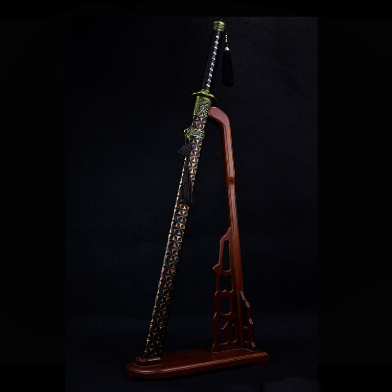 Tang Hengdao Qingmei Sword - High Manganese Steel Film and Television Sword - Image 4