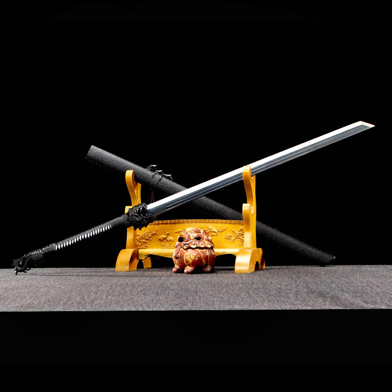 Dragon Roar War Sword - High-Performance Outdoor Straight Blade - Image 6