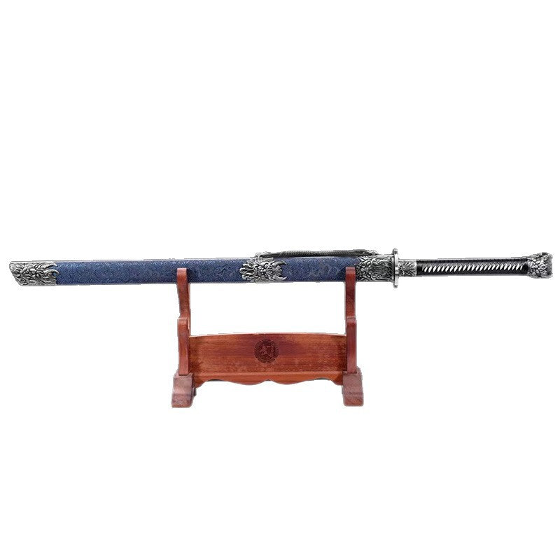 Tang Hengdao Manganese Steel One-Piece Sword - Ancient Embroidered Knife - Image 5