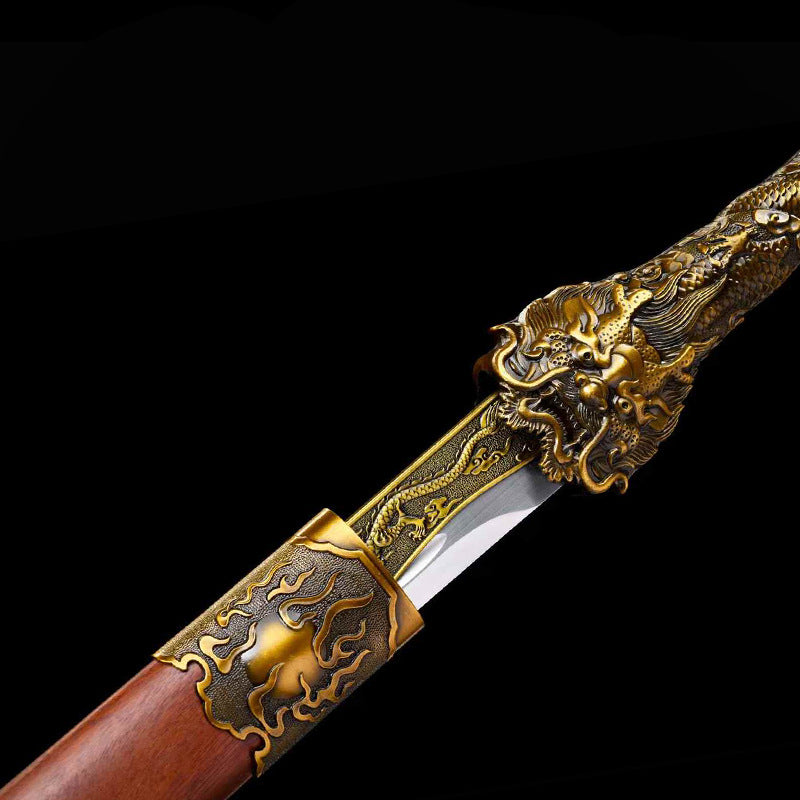 Longquan Handmade Dragon King Sword - Tang Hengdao Ornament - Image 2