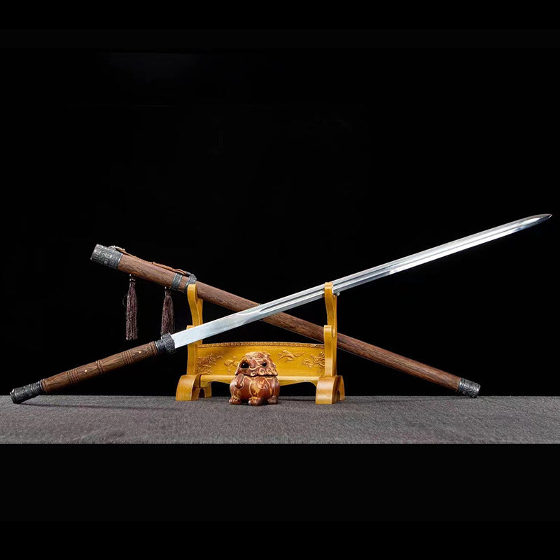 1.4m Long Two-Handed Sword, High Manganese Steel-Forged Hard Sword