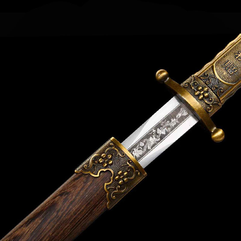 Huangpu Military Academy Zhongzhen Short Sword, Republic Props Unsharpened - Image 2