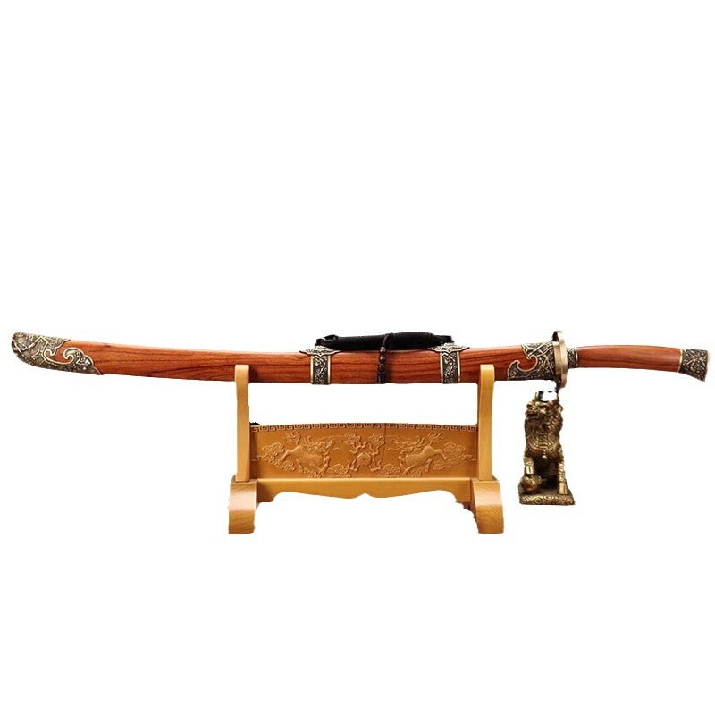 Embroidered Spring Tang Hengdao Sword - Cold Weapon - Image 5