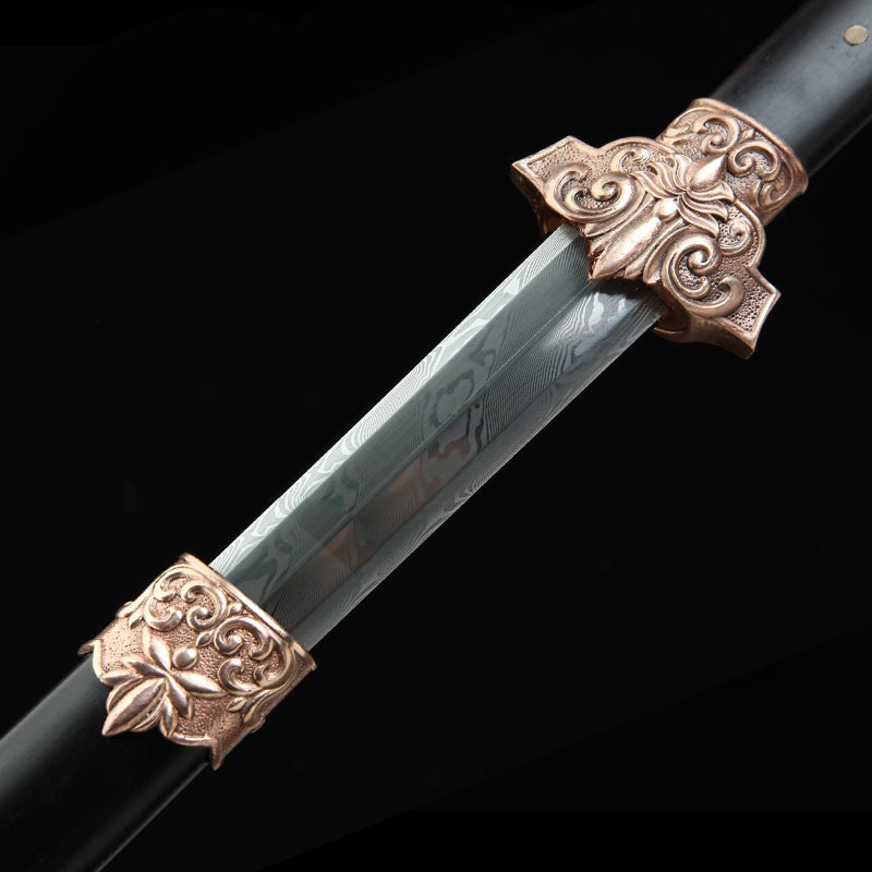 Tang Hengdao Red Copper Sword - Black Sandalwood Ornament Weapon - Image 2