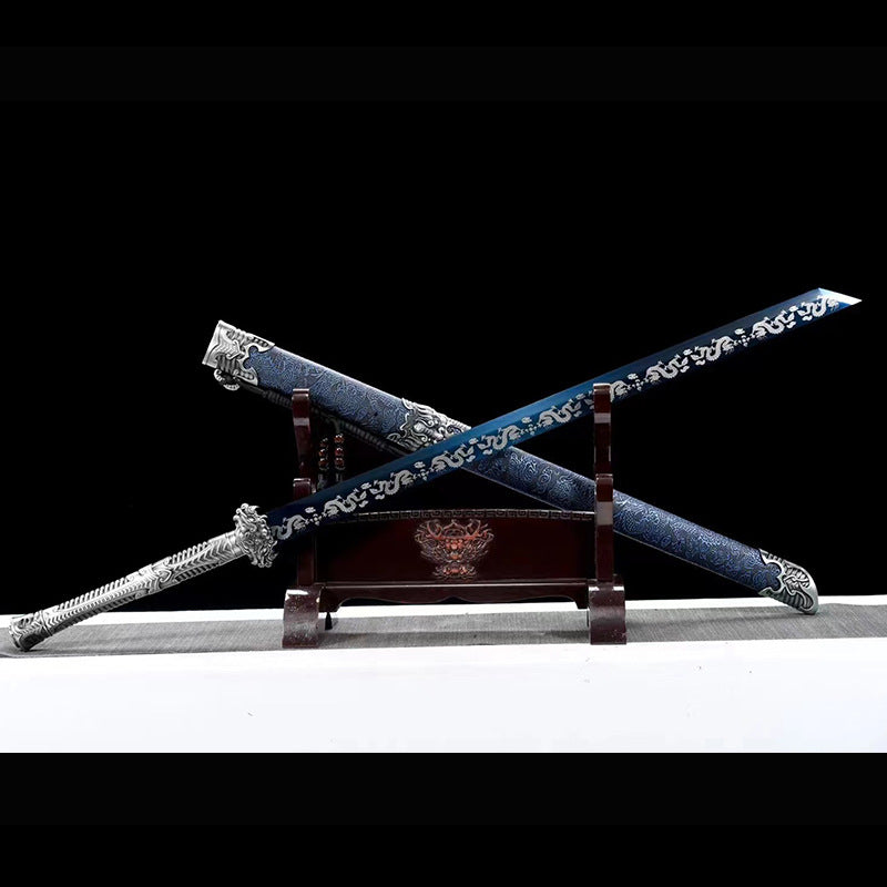 Tang Hengdao Embroidered Spring Sword - Cold Weapon