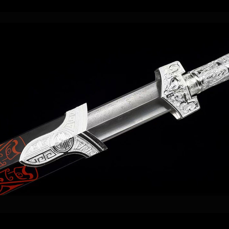 Sword Tile Noodle Handmade Steel Sword - Image 3