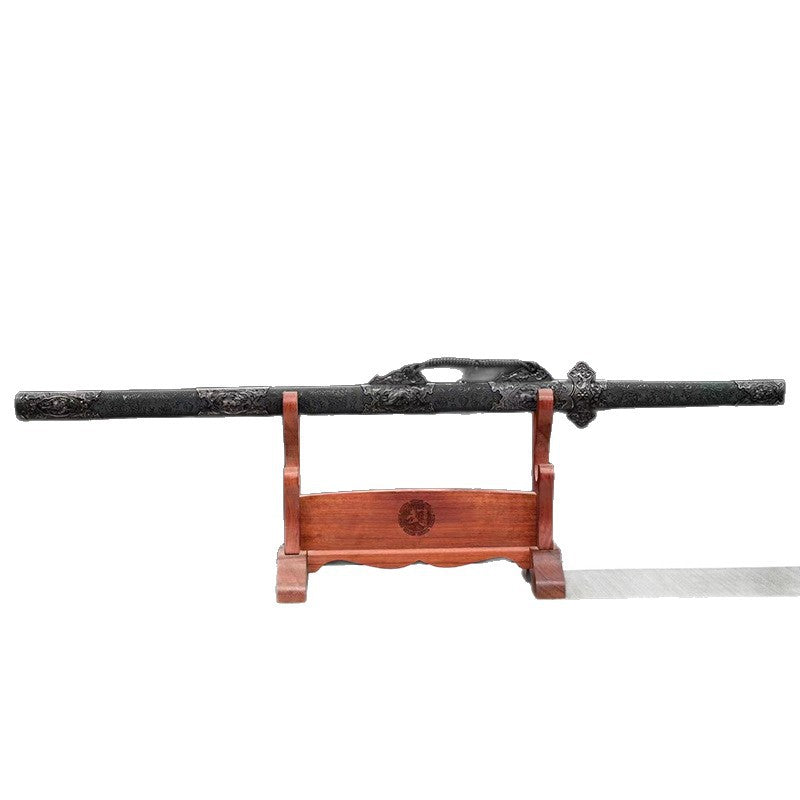 Tang Hengdao One-Piece Sword - Hand-Forged, Embroidered Spring Knife - Image 5