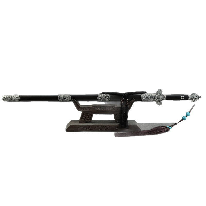 Forged Patterned Steel Taiyi Sword - Image 5