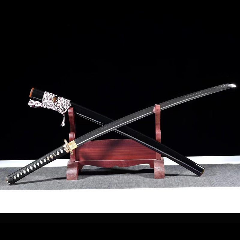 Sword - T10 Steel-Clad Burnt Blade Command Knife