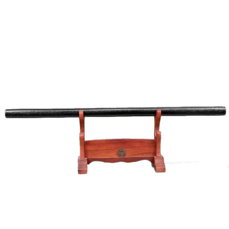 Plain Manganese Steel Integrated Knife: Outdoor Self-Defense Straight Knife - Image 5