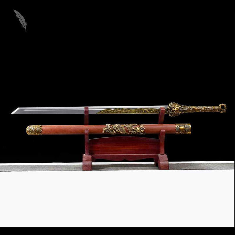 Longquan Handmade Dragon King Sword - Tang Hengdao Ornament - Image 3