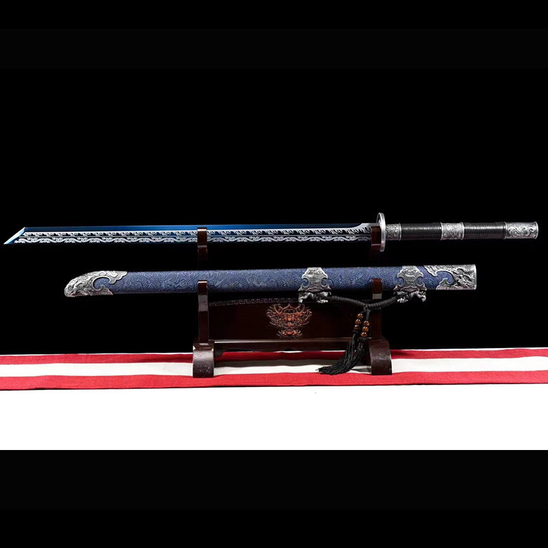 Forged Manganese Steel Embroidered Spring Tang Hengdao - Image 4