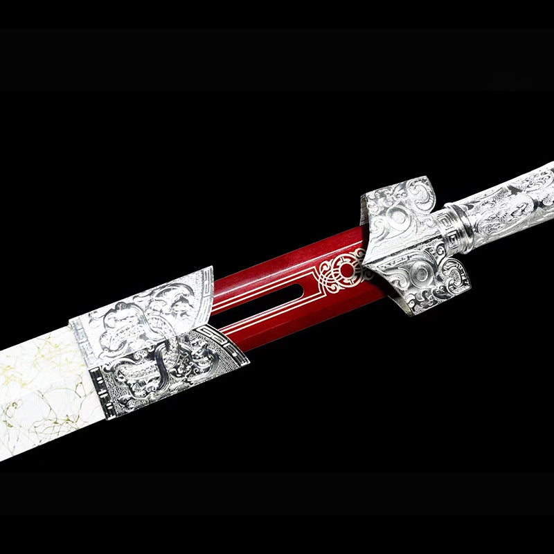 Ice Soul Eight-Sided Han Sword - Manganese Steel Self-Defense Hard Sword - Image 3