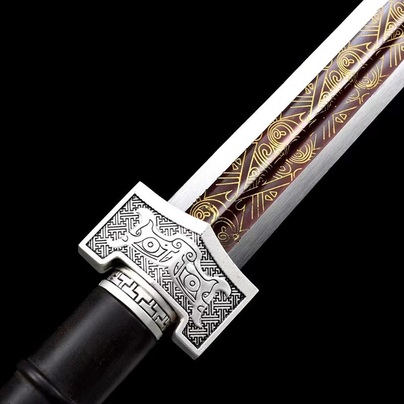 Xiaohan Sword Ruyi Sword Short Sword Self-Defense Sword Cold Weapon - Image 3