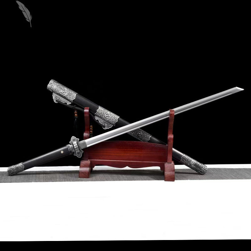 Tang-Style Spring Knife - Ancient Style Sword, Unsharpened - Image 6