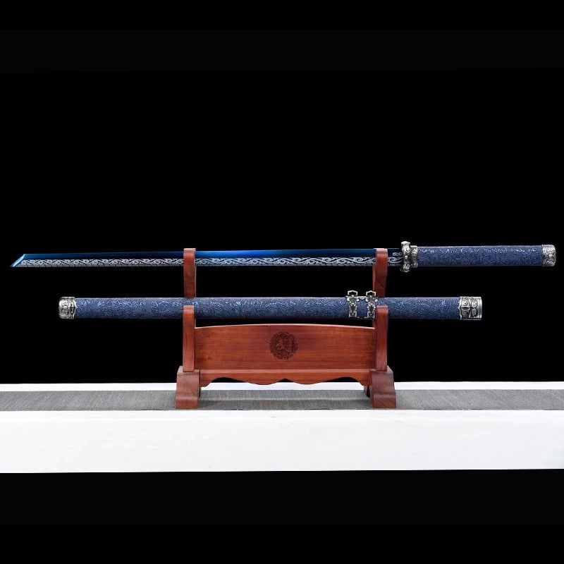 Tang Hengdao Embroidered Spring Knife - Longquan Sword, Self-Defense Weapon - Image 4