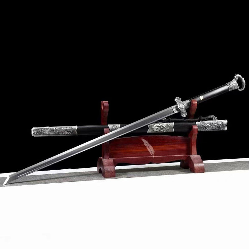 Ring Head Sword by Tang Hengdao: Decorative Weapon from Longquan - Image 2