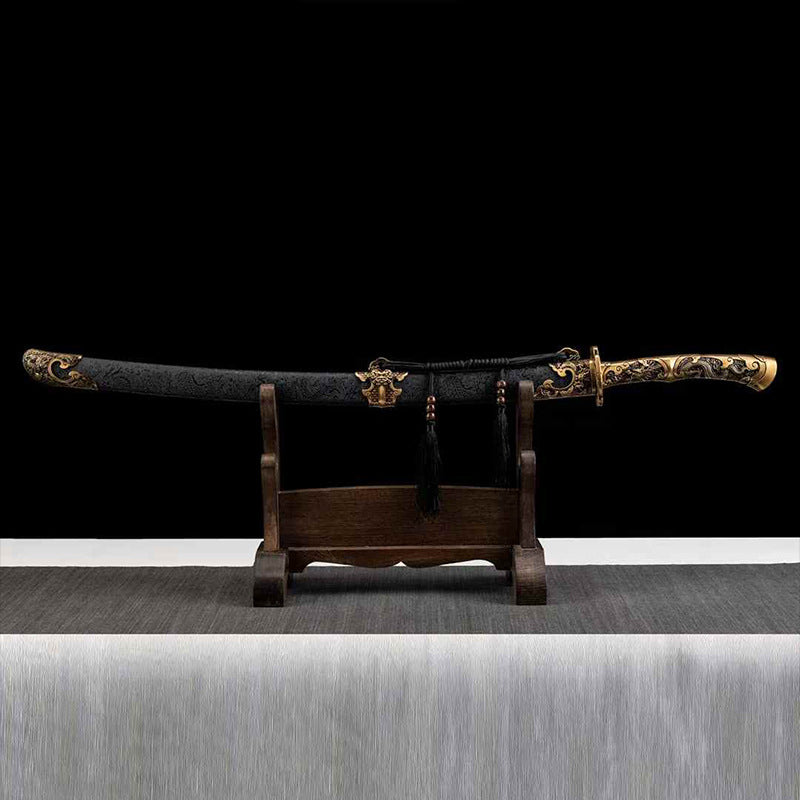 Forged Manganese Steel Tang Hengdao Sword - Image 4