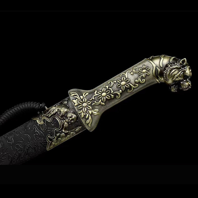 Mongolian Knife: Short Knife for Outdoor Self-Defense, Cold Weapon - Image 4