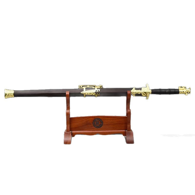 Longquan Town House Sword Han Sword Pattern Steel - One-Piece Sword, Three Kingdoms War Sword, Tang Hengdao Cold Weapon - Image 5