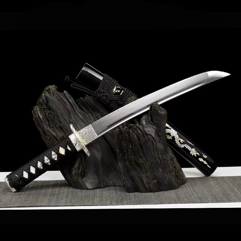 Xianglong Dagger - Japanese-Style, Embroidered Spring Knife Pattern, Command Knife - Image 6