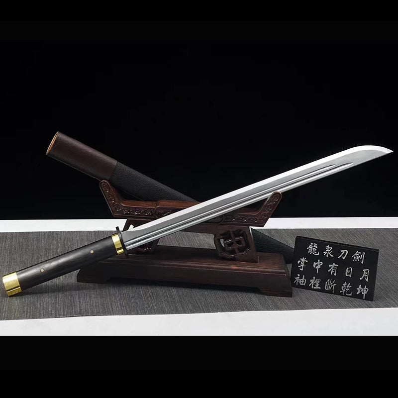 Tang Hengdao One-Piece Manganese Steel Battle Knife - Image 7