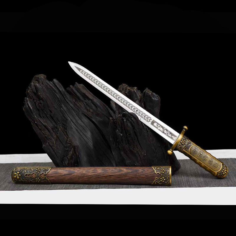 Huangpu Military Academy Zhongzhen Short Sword, Republic Props Unsharpened - Image 3