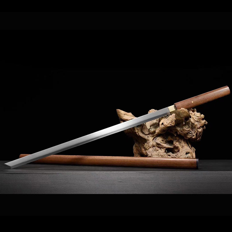 Manganese Steel Tang Hengdao, Longquan Sword, Weapon - Image 6