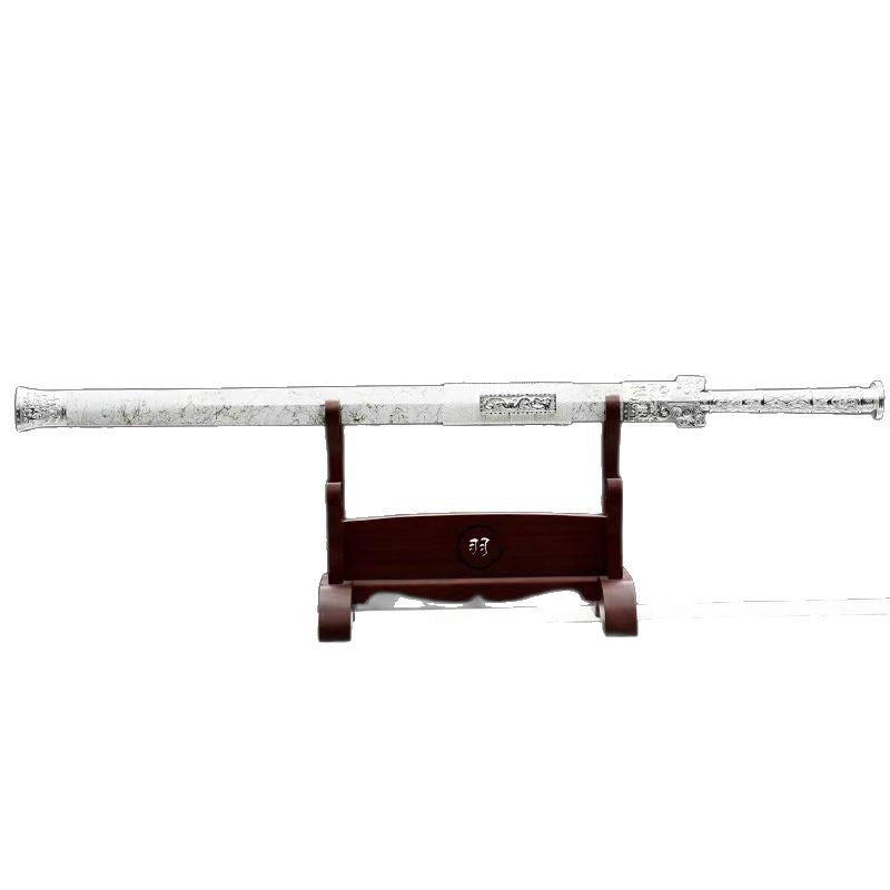 Ice Soul Eight-Sided Han Sword - Manganese Steel Self-Defense Hard Sword - Image 5