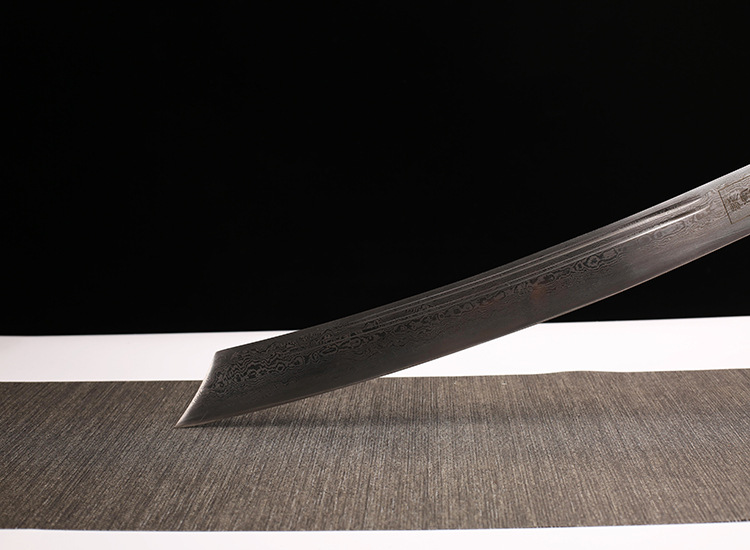 Dragon and Tiger Sword Pattern Steel – additional image