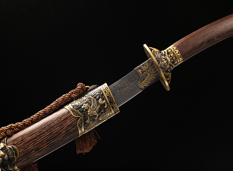 Dragon and Tiger Sword Pattern Steel – supplementary image