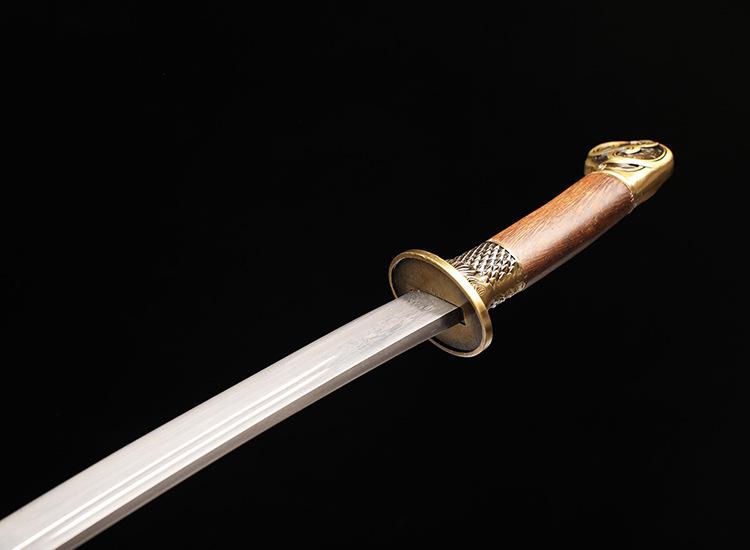 Manganese Steel Ring-Blade Embroidered Spring Knife – further detail