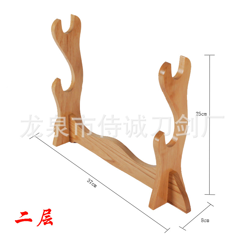 Multi-Layer Sword Rack – further detail
