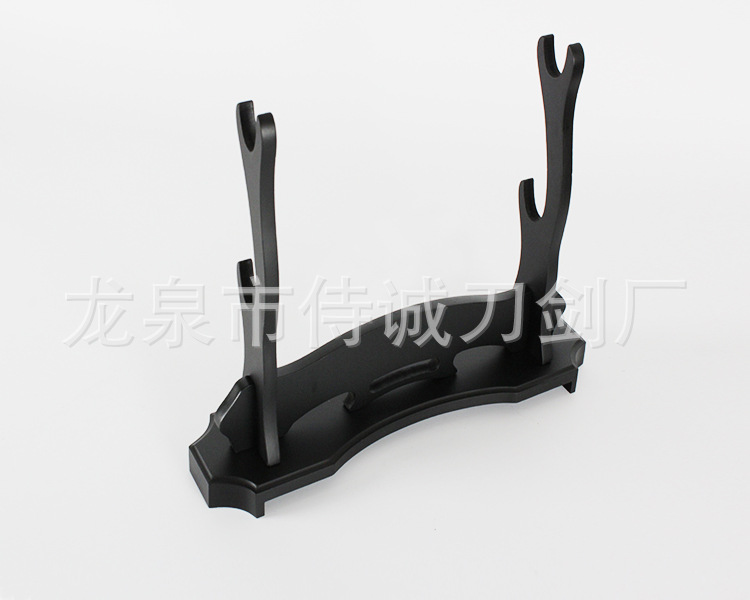 Multi-Layer Sword Stand - Solid Wood Han Sword Holder – supplementary image