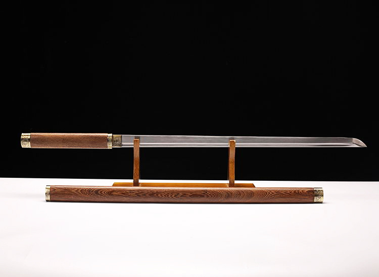 Pattern Steel "Qijia" Oxtail Martial Arts Sword – additional image