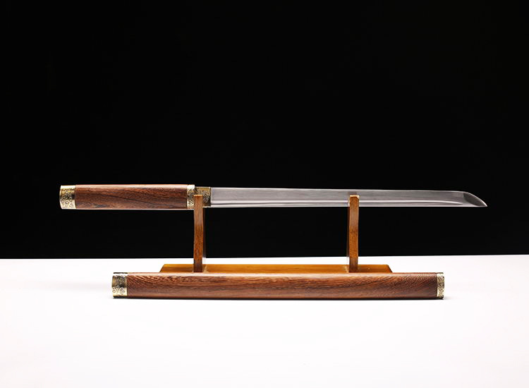 Pattern Steel "Qijia" Oxtail Martial Arts Sword – supplementary image