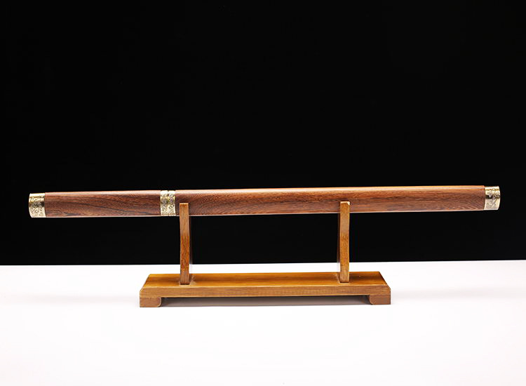 Pattern Steel "Qijia" Oxtail Martial Arts Sword – more detail