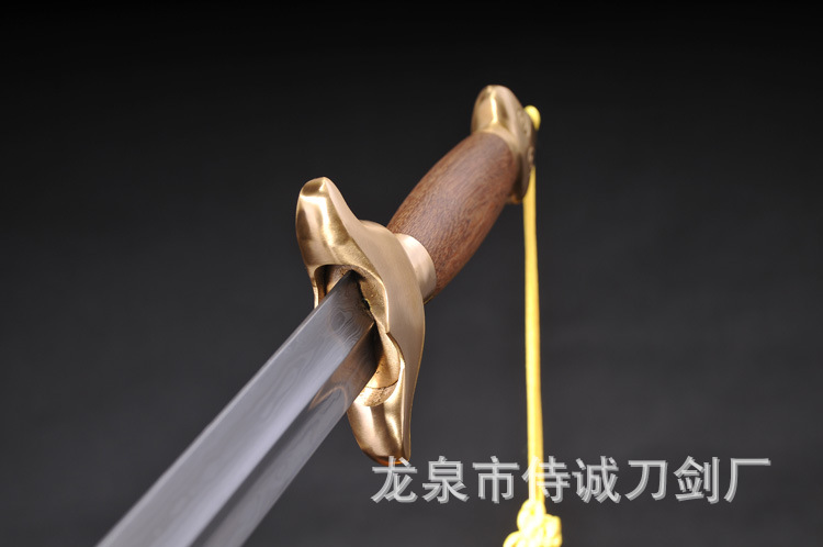 Pattern Steel Tai Chi Sword, All-Copper, Soft Sword – more detail