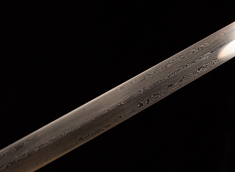 Plain Dress Pattern Steel Sword - Integrated Defense Short Sword – supplementary image