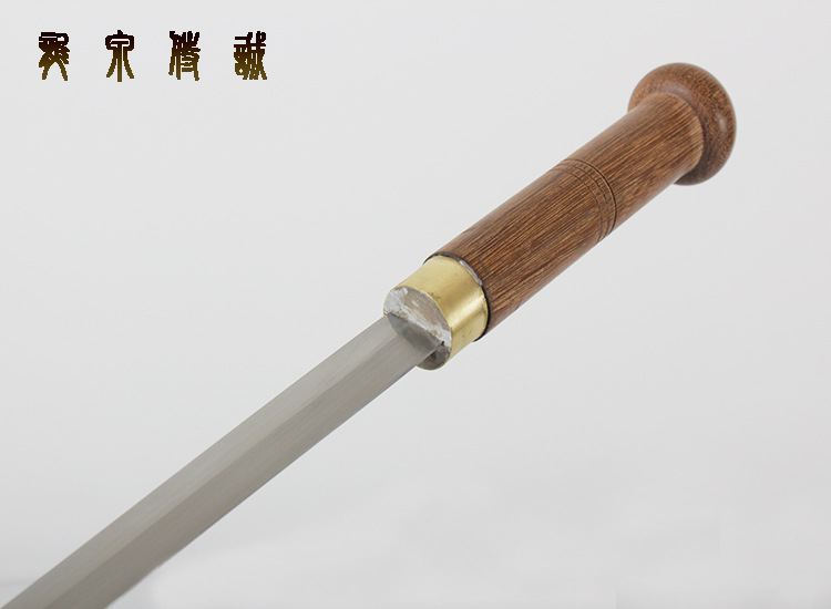 Rosewood Cane Sword - Mountaineering Sword, Factory Direct – detail shot