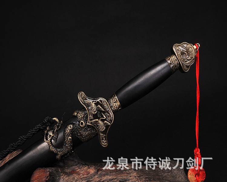 Songhe Pattern Steel Sword - traditional Craft Gift Sword – detail image