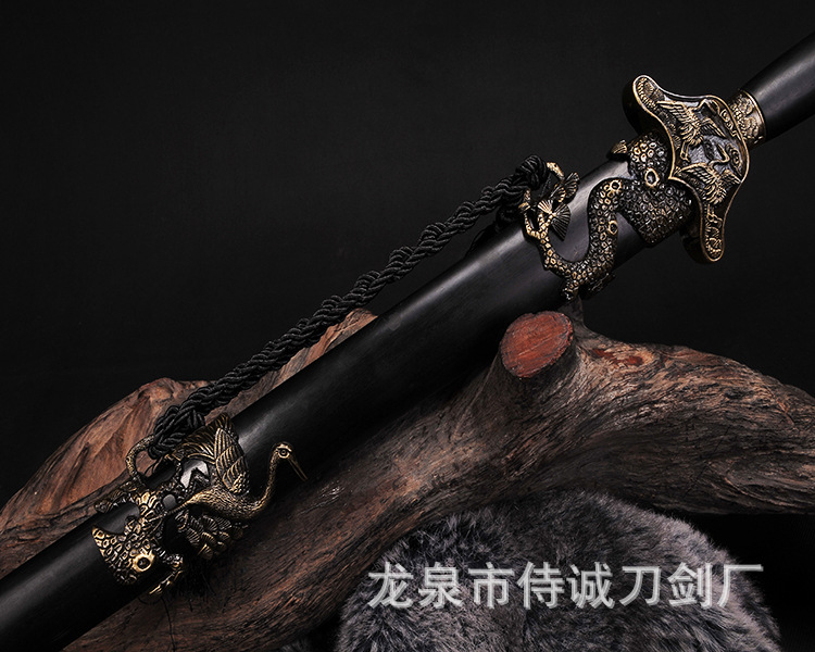 Songhe Pattern Steel Sword - traditional Craft Gift Sword – feature detail