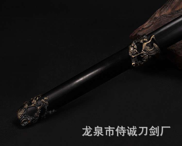 Songhe Pattern Steel Sword - traditional Craft Gift Sword – further detail