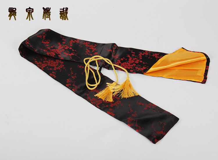Sword Bag - Bamboo, Brocade, Han, Satin, Japanese Samurai – additional detail image
